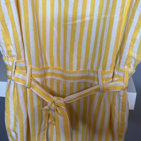 Linen striped shortfalls - Picture 3 of 6